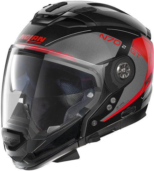 CASCO N70-2 GT LAKOTA N COM 38 NGO GRIS RJO